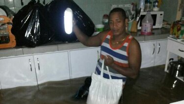 Mil personas afectadas por inundaciones en la ciudad capital