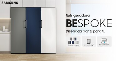 Sorpréndete con la nueva refrigeradora BESPOKE de Samsung: diseñada por ti, para ti.