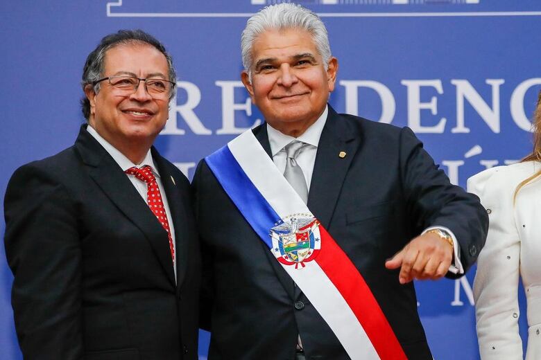 Petro en Panamá: Seguridad, migración y energía serán temas centrales con Mulino