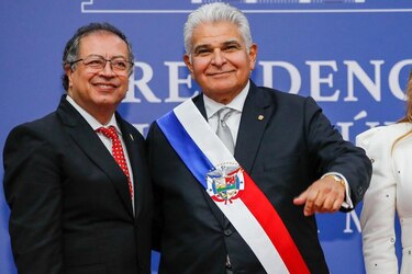 Petro en Panamá: Seguridad, migración y energía serán temas centrales con Mulino