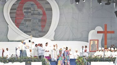 ‘Esta es la juventud del papa Francisco’