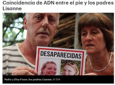 Nuevas revelaciones en caso de holandesas desaparecidas