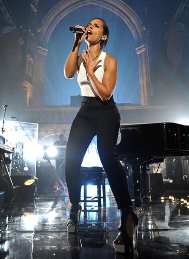 Alicia Keys le canta a los cielos