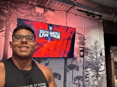 Crush hace historia al ser el primer panameño en un ‘tryout’ de WWE