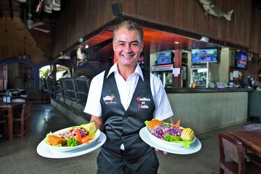 Para el calor, ceviche y cerveza
