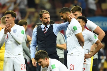 Southgate:  'No creo que mucha gente esperara que llegáramos a semifinales'