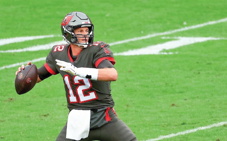 Brady listo para la batalla contra Washington