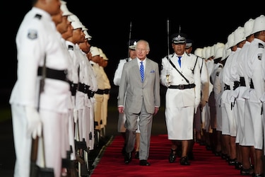 El rey Carlos III llega a Samoa para presidir la cumbre de líderes de la Commonwealth