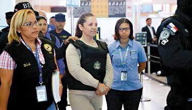 Extraditan a Panamá a sospechosa de narcotráfico