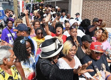 El último adiós a Aretha Franklin en la iglesia de su padre