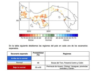 Transición de la temporada lluviosa a la seca comenzará el 15 de noviembre