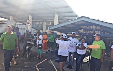 Miembros de CD se movilizan en Herrera y Bocas del Toro