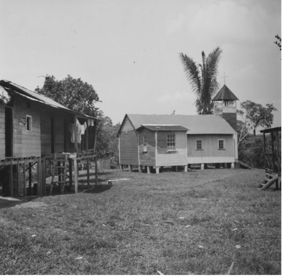 Río Indio, 1963: geología, selva y subsistencia
