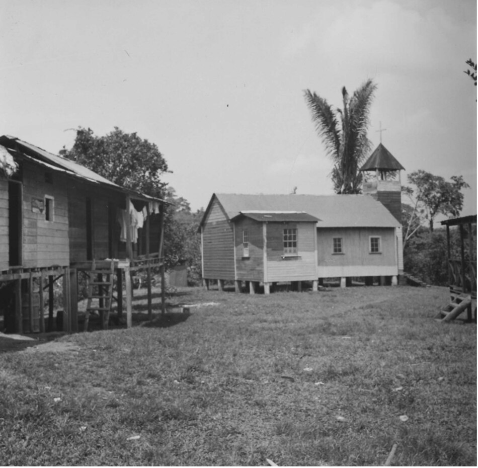 Río Indio, 1963: geología, selva y subsistencia