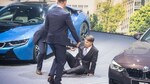 Jefe de BMW se desmaya durante una presentación