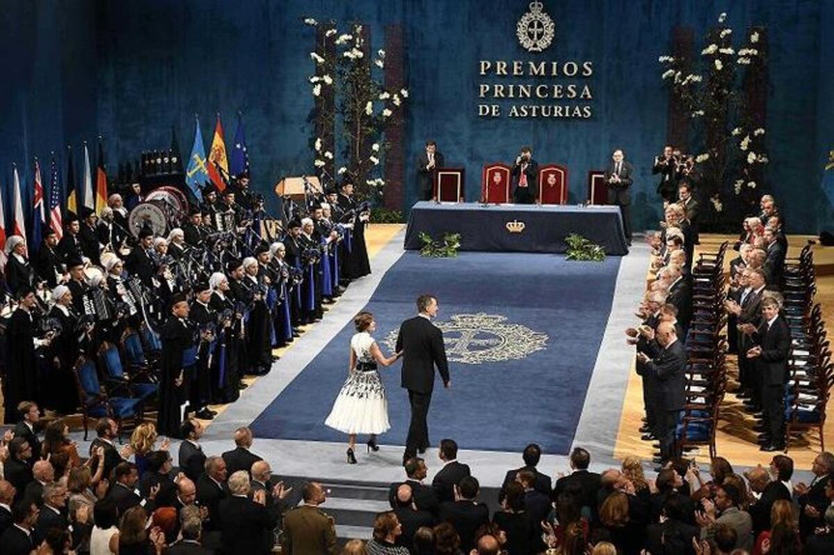 Crisis catalana ensombrece premiación Princesa de Asturias