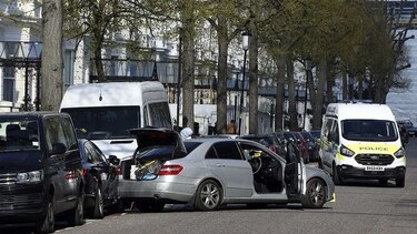 Aparente ataque frente a la embajada ucraniana en Londres