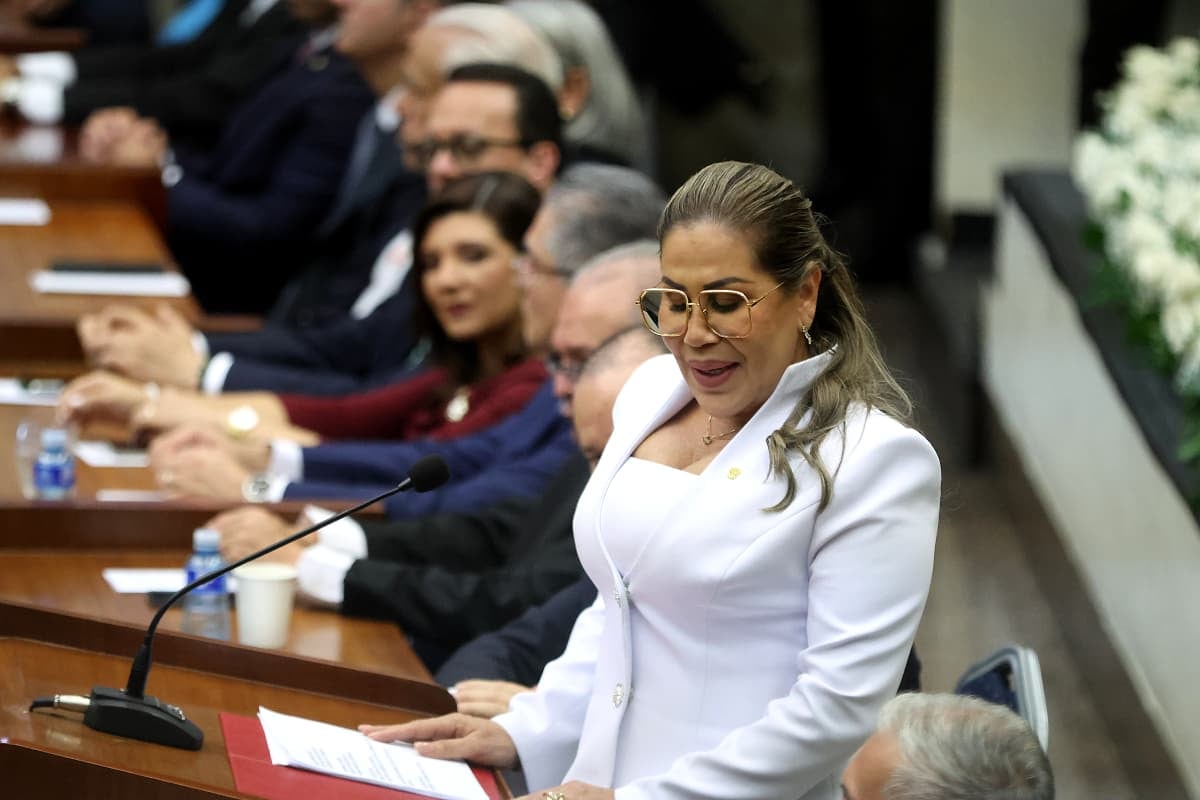 Sin referirse a la planilla, Sherly Castañedas promete digitalizar y transformar la Asamblea