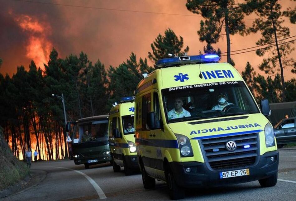El incendio no da tregua en Portugal