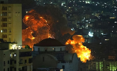 Israel atacó 280 objetivos de Hizbulá y Hamás