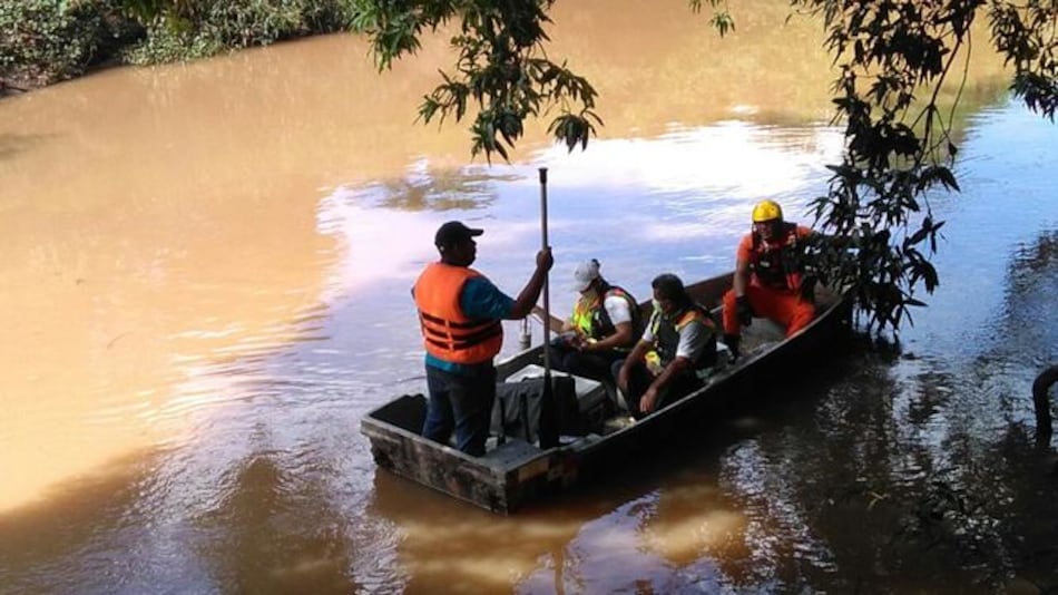 Descartan contaminación con hidrocarburos en el río Parita