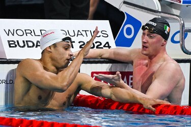 Récord histórico en el mundo de la natación: Jordan Crooks establece nueva marca en los 50 libre