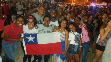 Miles de peregrinos en Colón por actividades previas a la JMJ