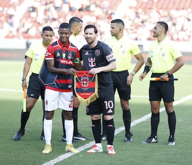 El Inter y Messi dejaron un recuerdo inolvidable en el Rommel