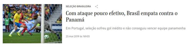 Reacciones: Selección panameña hace lucir mal a la poderosa Brasil