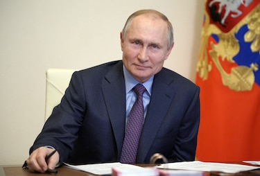 El presidente ruso Vladimir Putin fue vacunado contra la Covid-19