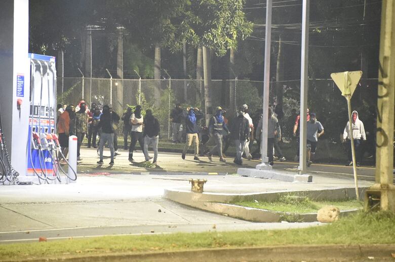 Movilización en contra de la Ley 406 termina en enfrentamientos este 31 de octubre