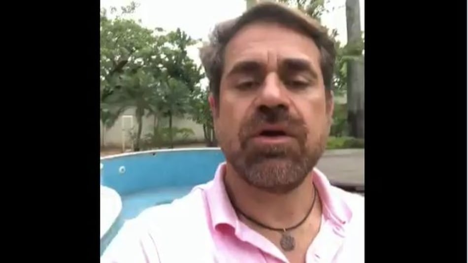 '¡No hay agua!': gobernador venezolano furioso porque su piscina está seca