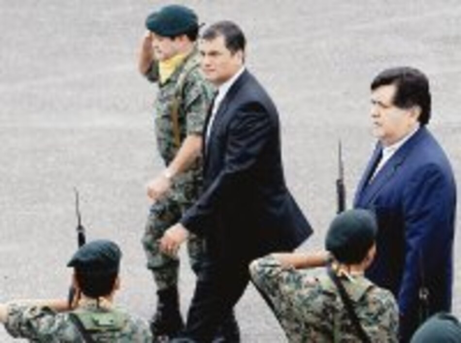 Perú y Ecuador olvidan conflicto limítrofe