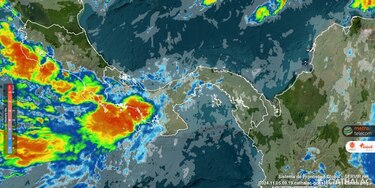 La tormenta Rafael intensifica lluvias en el Golfo de Panamá, la península de Azuero, Veraguas y Chiriquí
