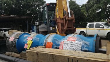 Llega nueva bomba para la potabilizadora de Chitré