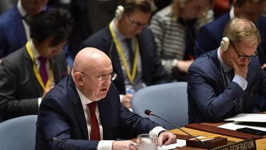 Rusia pide al Consejo de Seguridad que condene 'agresión' contra Siria