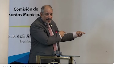 Así es el búnker de Benicio Robinson: área de secretarías, sala privada y acceso restringido