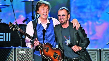 Ringo Starr y McCartney, juntos en un estudio