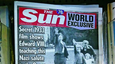 Debate por saludo nazi de Isabel II