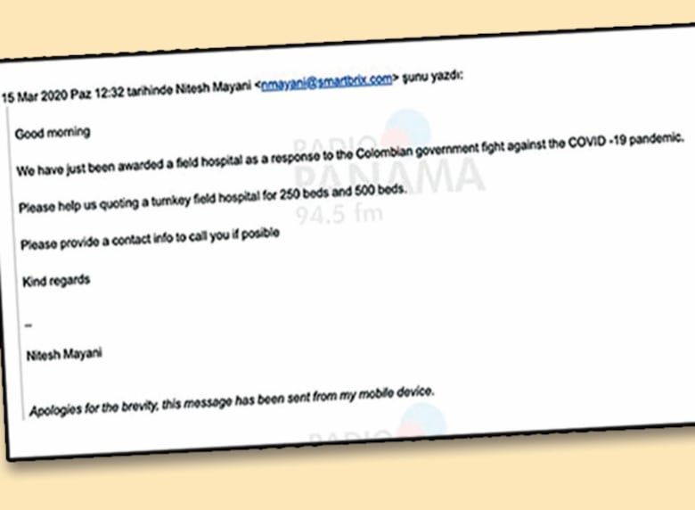 CEO de empresa turca revela trama sospechosa en licitación de hospital modular