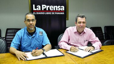 Convenio entre La Prensa y Fundación Danilo Pérez