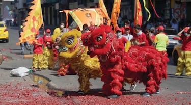 Fiesta china en el año de la rata
