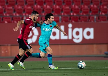 El Barcelona golea 4-0 al Mallorca tras tres meses de parón por la pandemia