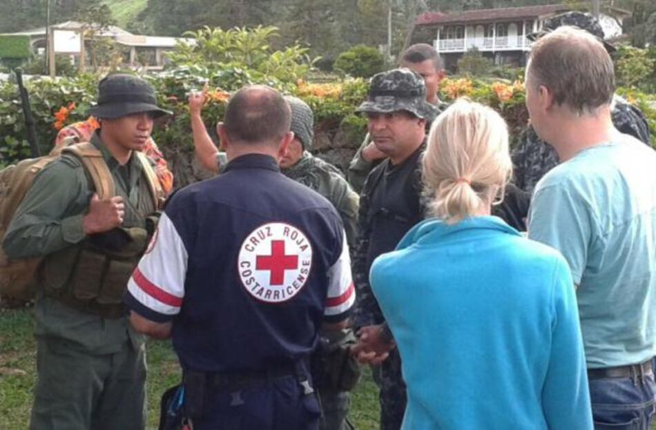 Cruz Roja de Costa Rica se suma a labores de búsqueda en Boquete