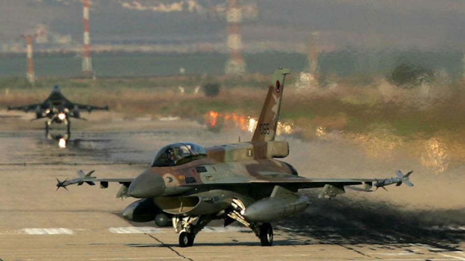 Fuerza aérea Israel bombardea posición del ejército sirio