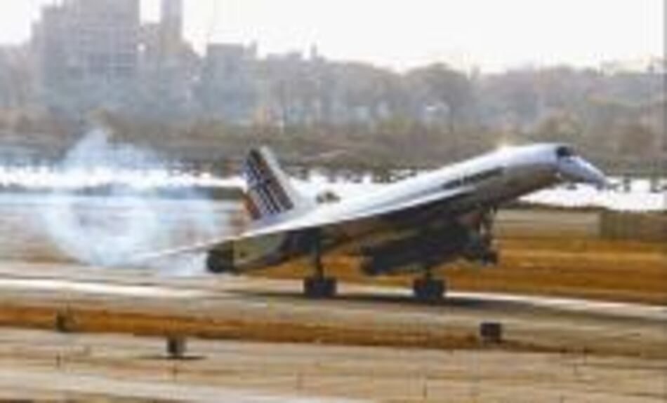 Problemas en el Concorde Air en vuelo a París