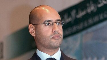 Corte libia condena a muerte a un hijo de Gadafi y a colaboradores del exdictador