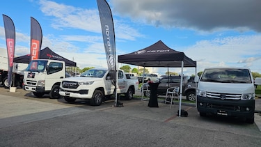 FOTON FUSO presenta soluciones de transporte en el Family Fest