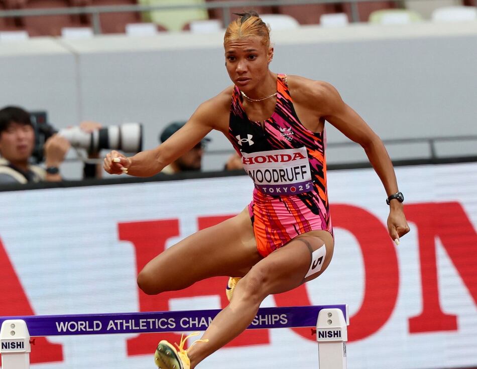 Gianna Woodruff buscará medalla en la final de los 400 metros con vallas en Tokio 2025