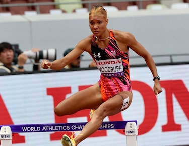 Gianna Woodruff buscará medalla en la final de los 400 metros con vallas en Tokio 2025